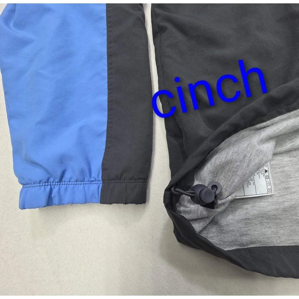 VTG‎ Nike Full Zip Carolina Blue Windbreaker Track Jacket Men L 00s Y2K Lined